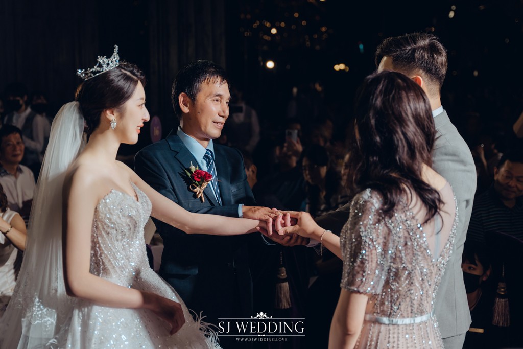 SJwedding鯊魚婚紗婚攝團隊向碩在君品酒店拍攝的婚禮紀錄