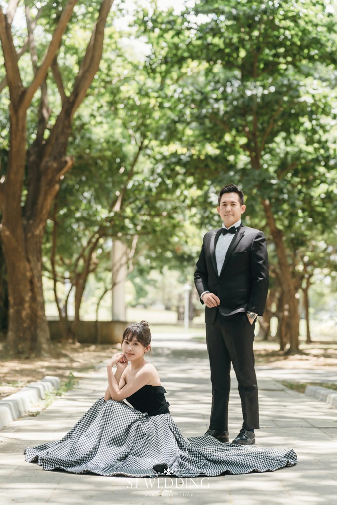 SJwedding鯊魚婚紗婚攝團隊向碩在台南拍攝的自助婚紗